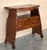 Early 20th Fall Front Door Rustic Console Table With Shelve For Sale - Image 4 of 12