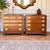 1950s Pair of Solid Cherry Bachelor Chests 30”w | Nightstands | Bedside Tables For Sale - Image 10 of 10