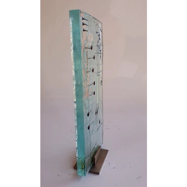 Perrin, Silent Score, 2001, Sculpted Glass For Sale - Image 14 of 16