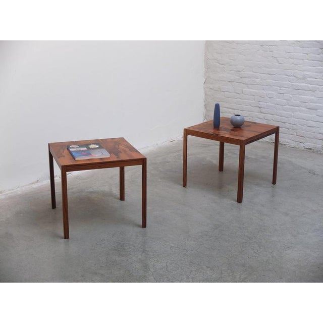 Side Tables in Rosewood by Wilhelm Renz, 1960s, Set of 2 For Sale - Image 14 of 18