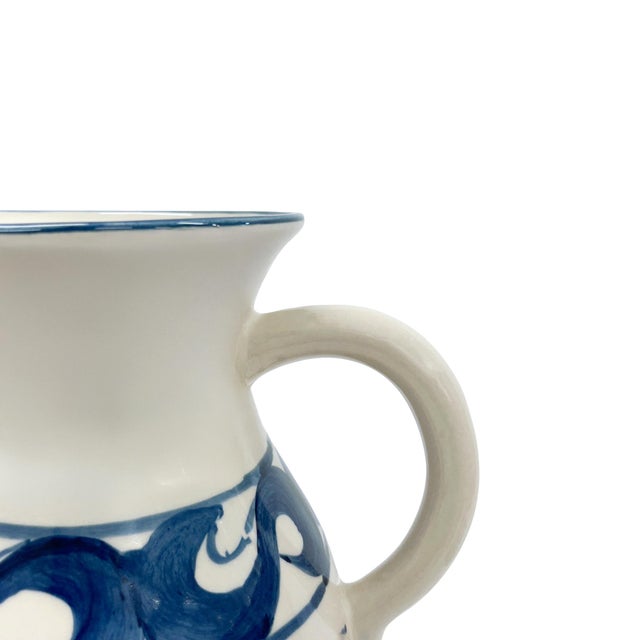 Ceramic Pagoda Pitcher For Sale - Image 7 of 10