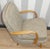 Mid-Century Modern Cocktail Chair in Mottled Gray, 1950s For Sale - Image 3 of 14