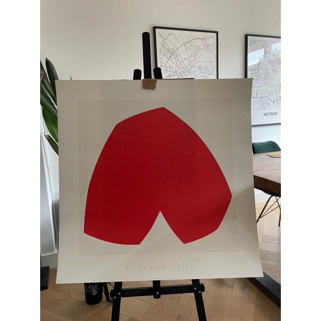 Cream Ellsworth Kelly, Red White, 1962, Print For Sale - Image 8 of 9