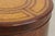 Maitland Smith Leather Top Oval Partners Desk For Sale - Image 15 of 18