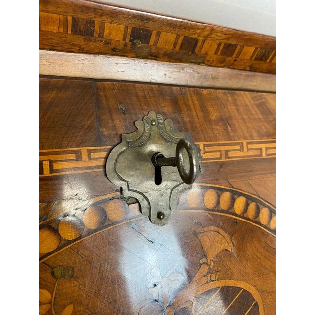 Antique Vienna Secretaire in Wood, 1790 For Sale - Image 11 of 18