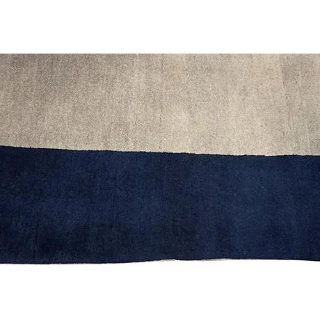 1920s Gray Solid Open Fiel Antique Chinese Peking Carpet 9'2" X 11'10" Knotted Wool Rug For Sale In New York - Image 6 of 12