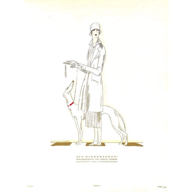 "Styl: Blatter Fur Mode Und Die Angenehmen Dinge Des Lebens" 1922 For Sale - Image 11 of 15