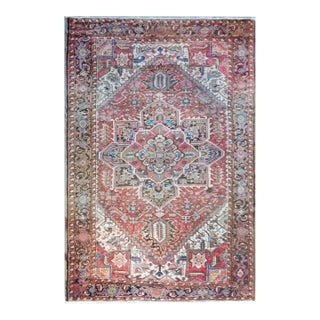 Mid 20th Century Persian Heriz Rug For Sale