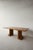 Mid-Century Modern Burl Wood Dining Table attributed to Carlo Scarpa, 1960s For Sale - Image 3 of 18