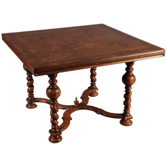 Baroque Antique Renaissance Style Table, 1900 For Sale - Image 3 of 18