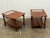 Pair of 1960s Mid Century Lane "Monte Carlo" Side or End Tables - Walnut + Mosaic Tile For Sale - Image 11 of 12