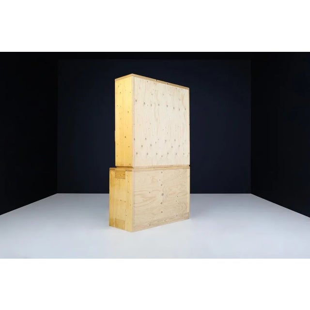 Pine Cabinet by Le Corbusier for Arcs, France, 1970s For Sale - Image 6 of 13