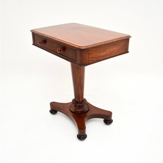 Early 19th Century William IV Occasional Side Table, 1830s For Sale - Image 5 of 11