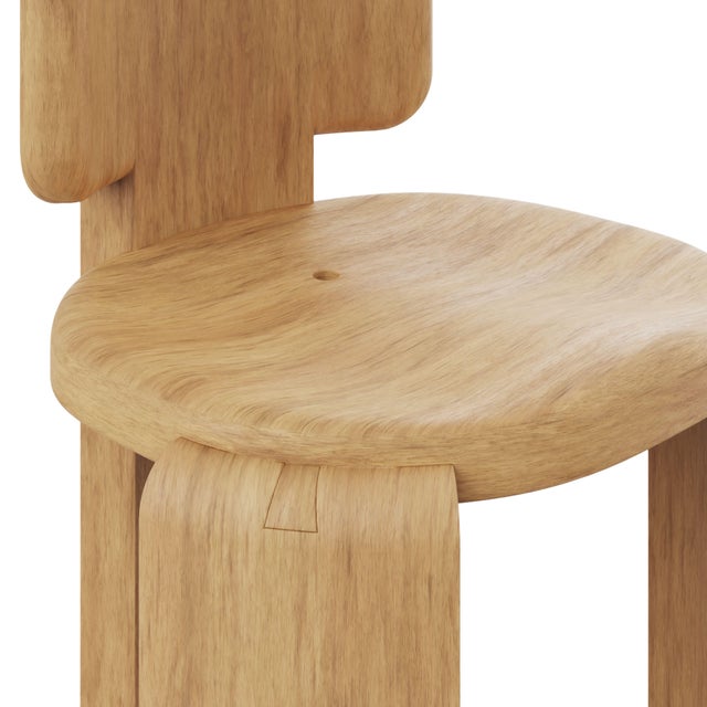 Benjamin Bar Chair by Wood Tailors Club For Sale - Image 14 of 18