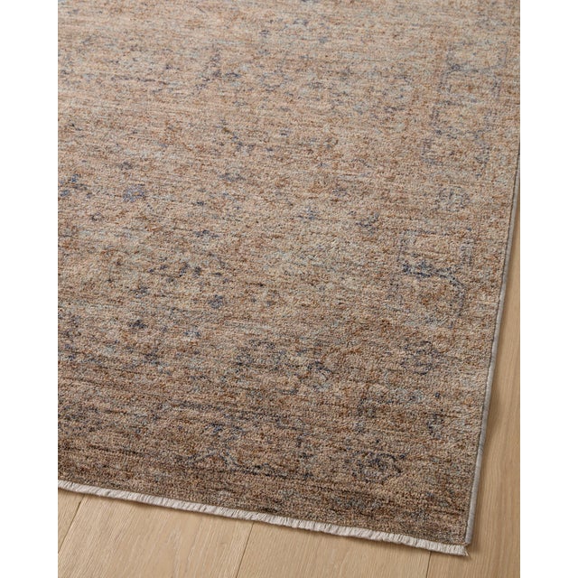 Textile Angela Rose x Loloi Blake Rug Taupe / Blue 2'-7" x 8'-0" Runner Rug For Sale - Image 7 of 8