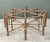 Vintage Bundled Rattan Dining Table Pedestal After McGuire For Sale - Image 9 of 12