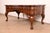 Antique Dutch Louis XV Mahogany Inlaid Marquetry Executive Desk, Circa Late 19th Century For Sale - Image 14 of 14