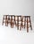 Vintage Wood Farmhouse Stools Set of 4 For Sale - Image 9 of 14