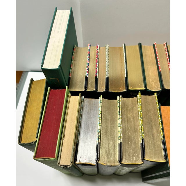 Green Decorative Books for Staging Library - Set of 22 For Sale - Image 9 of 9