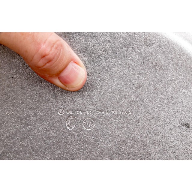 Vintage Wilton Ware Pewter Chargers- Set of 10 For Sale - Image 11 of 11