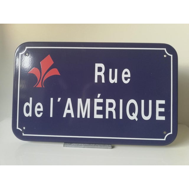 French Enamel Street Sign For Sale - Image 5 of 9