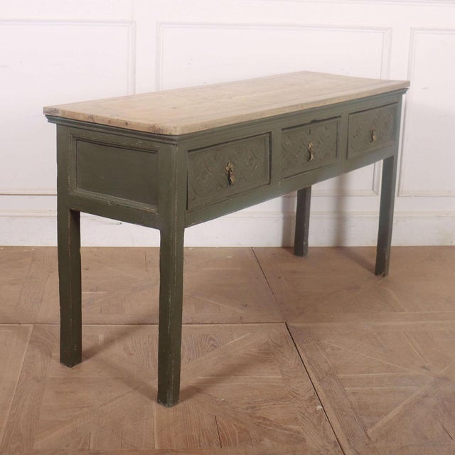 18th Century English Dresser Base For Sale - Image 6 of 9