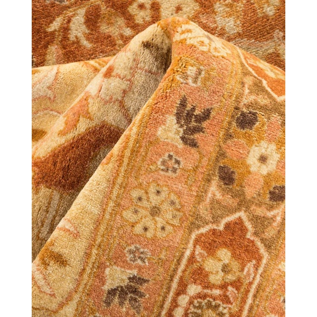 Textile Mogul Collection Hand-Knotted Area Rug - Brown 12' 1" x 17' 5" For Sale - Image 7 of 9