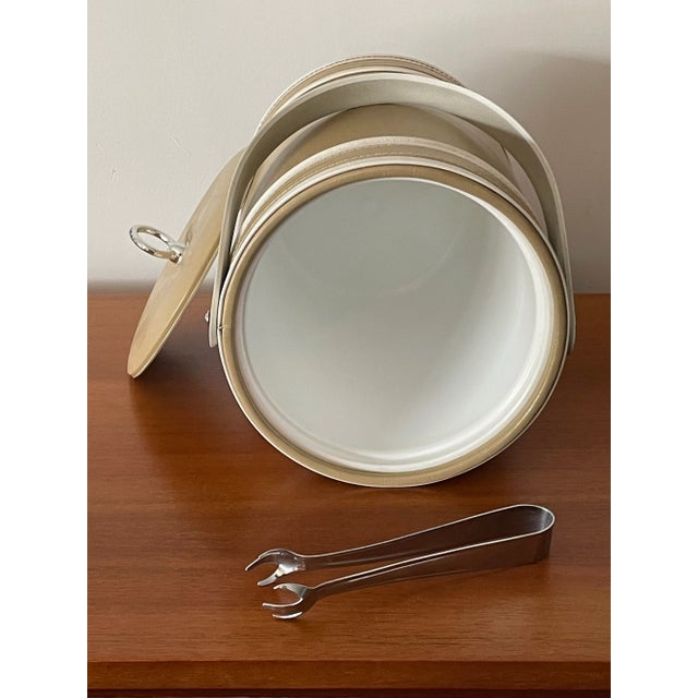 1970s Vintage Georges Briard Ice Bucket For Sale - Image 5 of 11