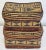 Vintage Nesting Woven Reed Lidded Basket Boxes For Sale In Kansas City - Image 6 of 9