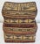Vintage Stacking Woven Reed Lidded Basket Boxes For Sale In Kansas City - Image 6 of 9