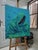 2020s "Sanctuary Iii", Oil on Canvas Painting by Franklin Igwenagu For Sale - Image 5 of 5