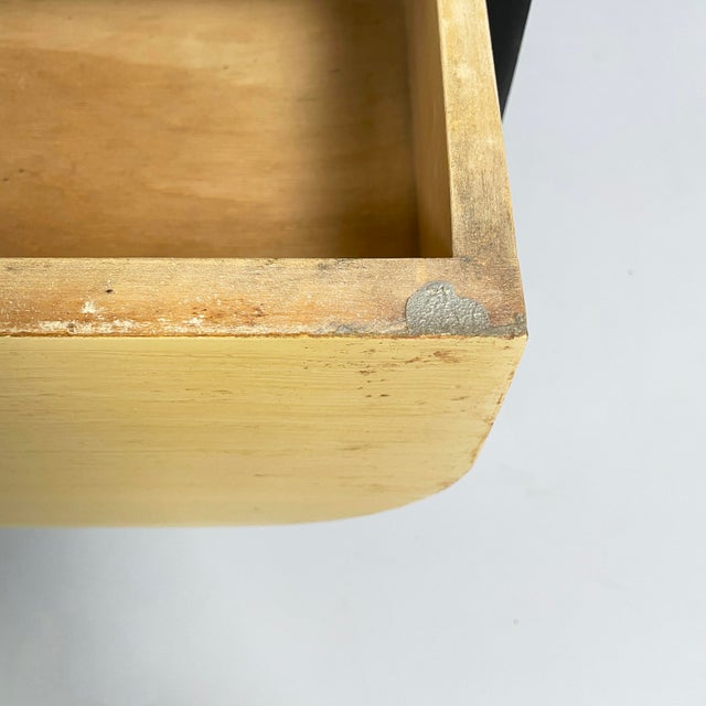 Art Deco Italian Chest of Drawers in Light and Black Wood, 1930s For Sale - Image 11 of 18