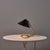 1950s Erik Warna 'Gk14' Black and Brass Perforated Shade Table Lamp For Sale In Los Angeles - Image 6 of 18