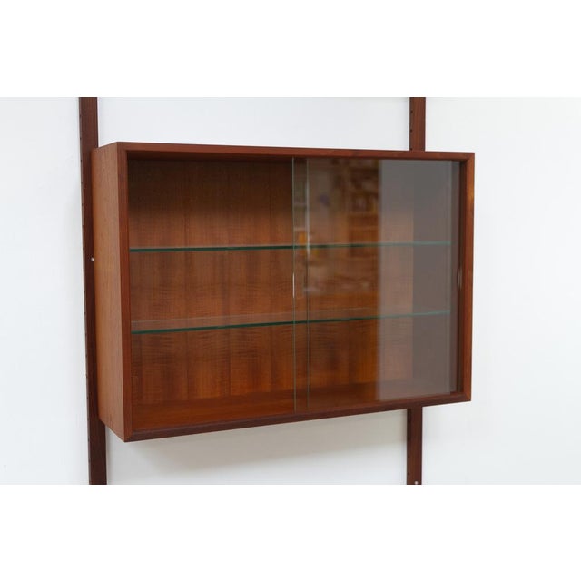Wood Danish Modern 1-Bay Modular Teak Wall Unit by Poul Cadovius for Cado, 1960s For Sale - Image 7 of 18