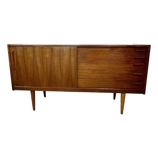 Vintage Scandinavian Teak Sideboard, 1970s For Sale