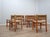 Vintage Chairs in Woven Straw and Wood by Charlotte Perriand, 1960s, Set of 8 For Sale - Image 9 of 17