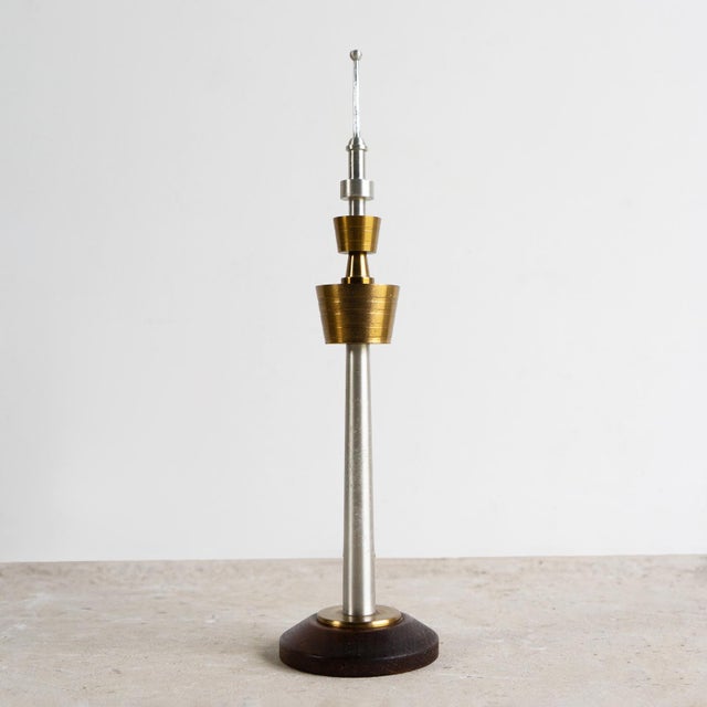 Early 20th Century Vintage German Model Television Tv Tower Sculpture, Mid 20Th Century For Sale - Image 5 of 7