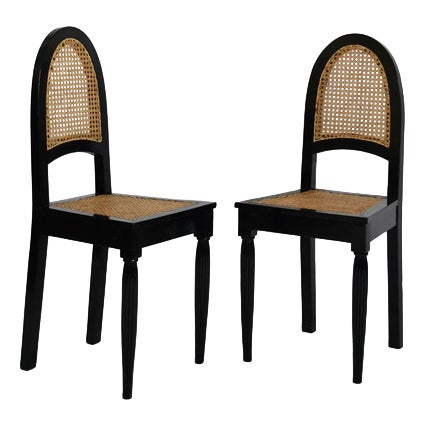 Vintage Art Deco Chairs, 1930s, Set of 2 For Sale