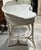 Antique Oriole Wicker Writing Desk or Vanity and Chair. Withrow For Sale - Image 4 of 18