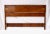 Chestnut 1950's Mid Century Chinoiserie Full Headboard Attributed to Drexel For Sale - Image 8 of 8