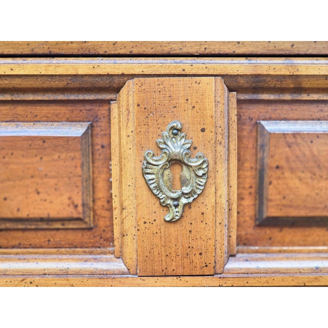 Mid 20th Century Dixie Furniture Writing Desk or Vanity Table For Sale - Image 10 of 18