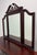 Thomasville Thomasville Mahogany Chippendale Style Tri-Fold Dresser Mirror For Sale - Image 4 of 11