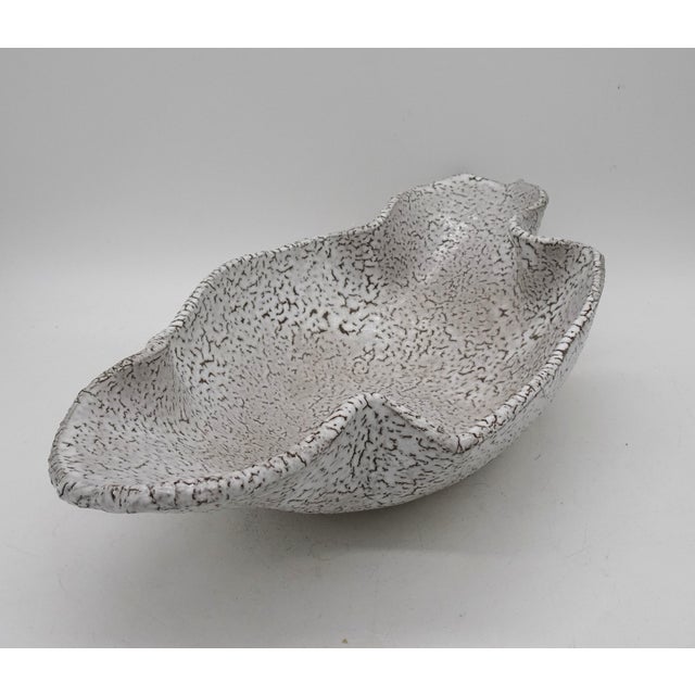 Large Ceramic Handkerchief Centerpiece in the style of Vallauris, 1970s For Sale - Image 14 of 18