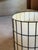 Black Mid Century Modern Wire Cage Lamps - a Pair For Sale - Image 8 of 10