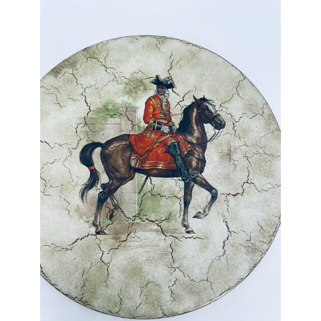 Italian Decorative Wall Plate, 1965 For Sale - Image 3 of 7