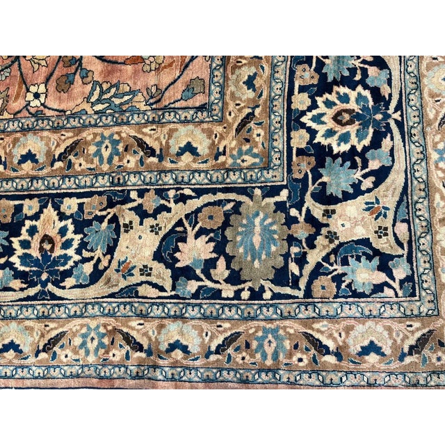 1900 - 1909 1900's Antique Persian Khorassan Palace Carpet For Sale - Image 5 of 8