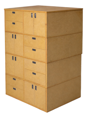 Center Storage Unit from G. Malacrida and P. Resmini, 1970s