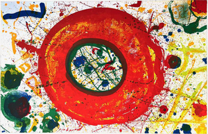 Sam Francis, Lithograph Ed. 12/50, 1992, Lithograph