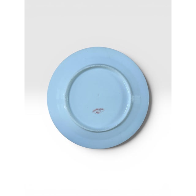 Antique Richard Briggs Boston Neoclassical Dessert Service With Gold Gilt Eight-Piece Set For Sale - Image 14 of 18