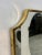 1970s Italian Brass Framed Wall Mirror 1970s For Sale - Image 5 of 7